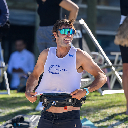 Очки солнцезащитные Wip Forward Gust Aero 2.0 Shinny White Pink Polarized