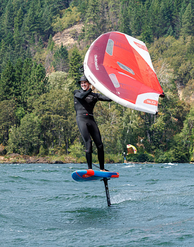 Доска для Вингфойла Starboard 2026 Foilboard Take Off Blue Carbon