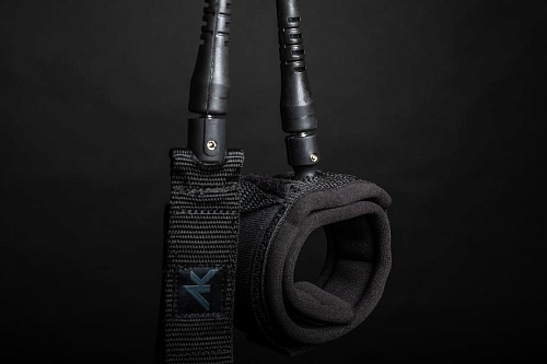 Лиш AK Coil Leash Black 6'