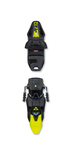Горнолыжные крепления Fischer RC4 Z12 GW Powerrail Brake 85 [F] solid black/flash yellow (T20225)