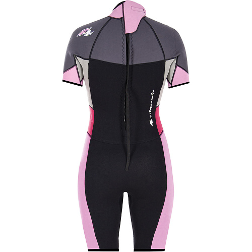 Гидрокостюм жен F2 Gipsy Shorty Pink 3/2mm