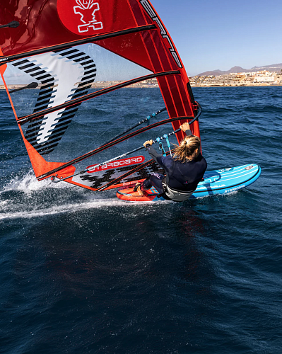 Доска для Виндсерфинга надувная Starboard Airplane center fin deluxe lite DC