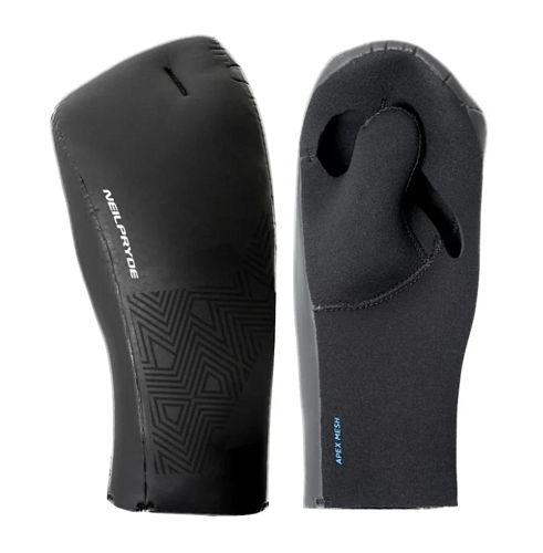 Гидроварежки NP Split Finger Mitt Open Palm C1 Black