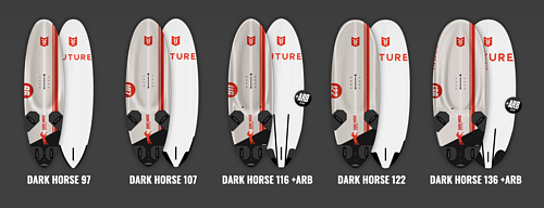 Доска для виндсерфинга Future Fly 2026 DARK HORSE 5